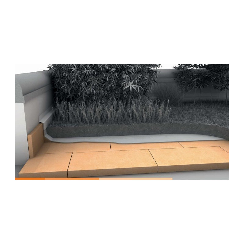 Polyestyrène Extrudé XPS NIII-I (300 kpa) sols chauffés  (Bords droits) 1250x600