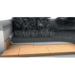 Polystyrène Extrudé XPS NIII-L (300 kpa) Toitures inversées/sols (feuiilurés) 1250x600