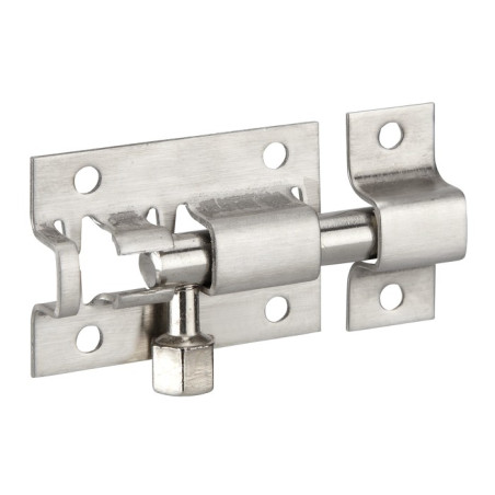 Targette Pêne rond – inox - 40mm