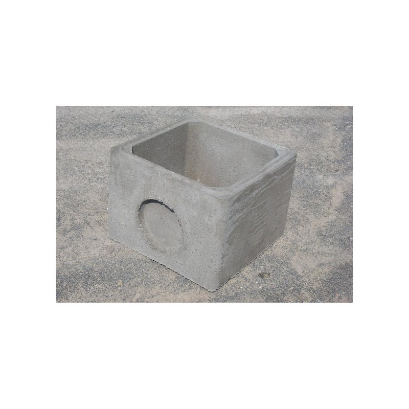 Fond de regard beton