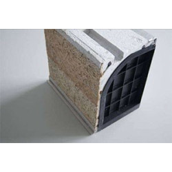 Coffre de volet roulant furtif demi linteau
