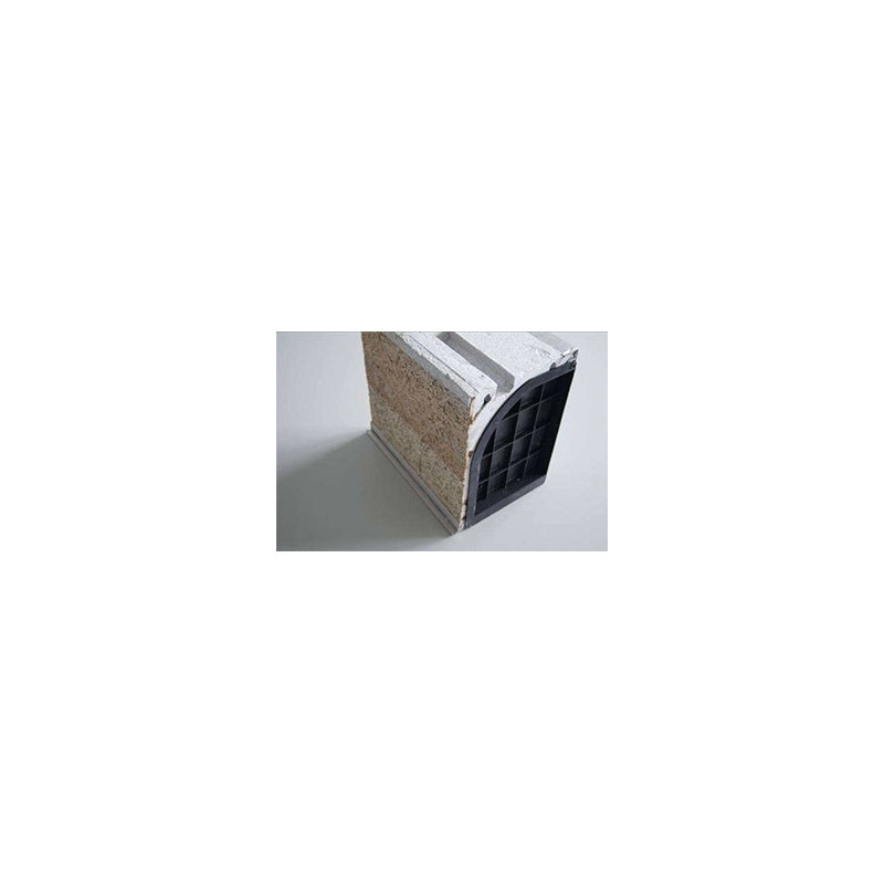 Coffre de volet roulant furtif demi linteau
