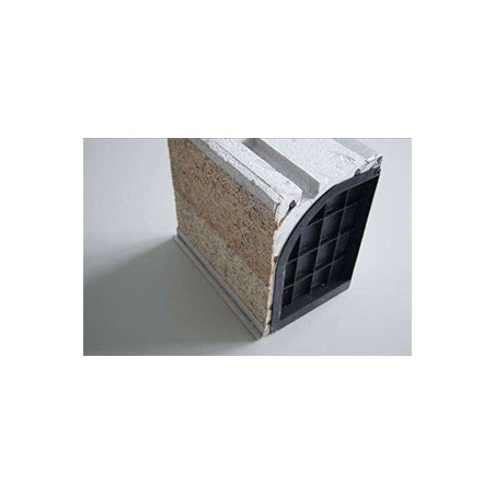 Coffre de volet roulant furtif demi linteau