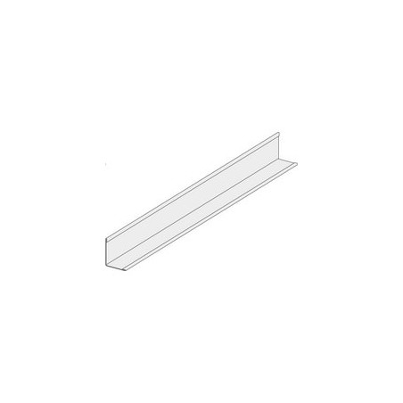 Cornière de rive blanche épaisseur 0.45 mm longueur 3000mm BPT 1932 HA