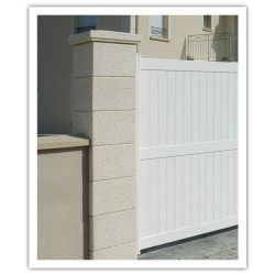 Pilier chaumond 35 x 35 ton pierre