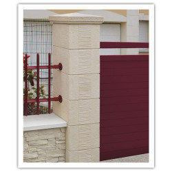 Pilier Camargue 35 x 35 Crème