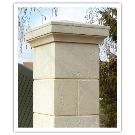 Pilier Amboise 35 x 35 ton Pierre