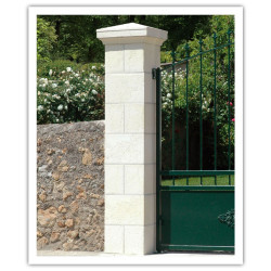 Pilier Amboise 35 x 35 ton Pierre