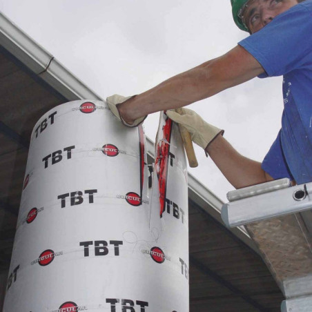 TUBE DE COFFRAGE TBT Ø 200 MM LISSE - LG 3 ML