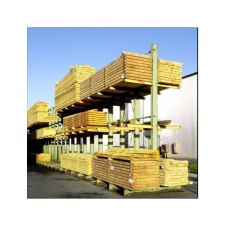 Planche sapin/épicéa 38x175mm traité classe 2 Lg 4.80 ml