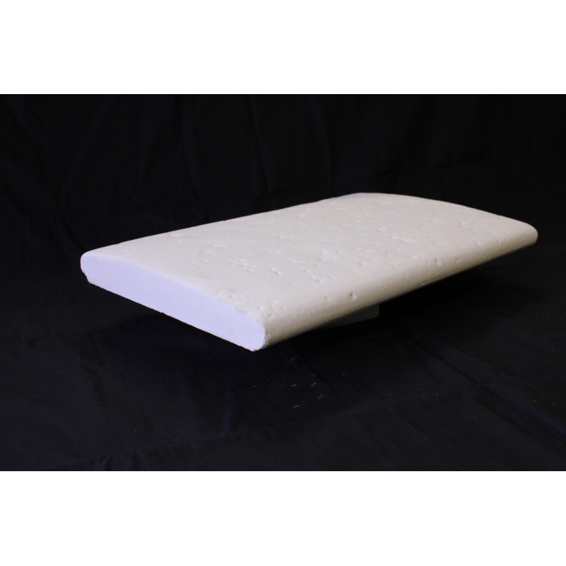 Dessus de mur Opus Romain 50 x 32 cm.H4.5cm ton pierre