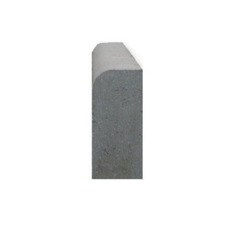 Bordure SQUARE P1 - H20xl8xL100 cm - Gris