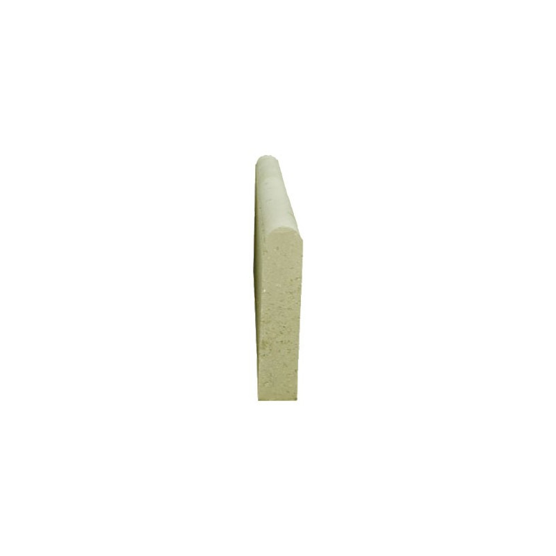 Bordure SQUARE P2 - H28xl6xL100 cm - Sable