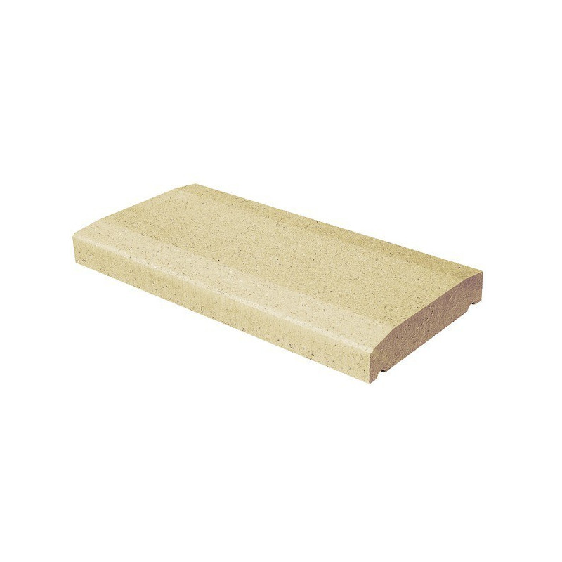Chaperons de mur pans coupés Sable - L.50 x l.30 x Ép.5 cm