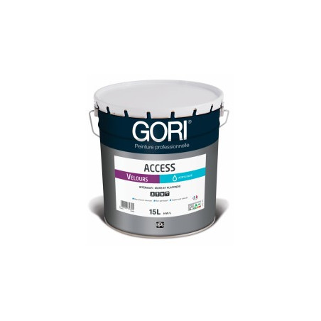 Peinture GORICLASSIC VELOURS - Blanc ou Teinté - 15L