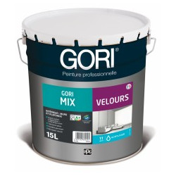 Peinture GORIMIX VELOURS - Blanc ou Teinté - 3L