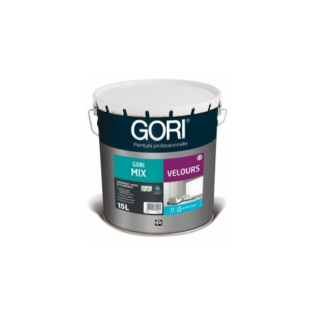 Peinture GORIMIX VELOURS - Blanc ou Teinté - 3L