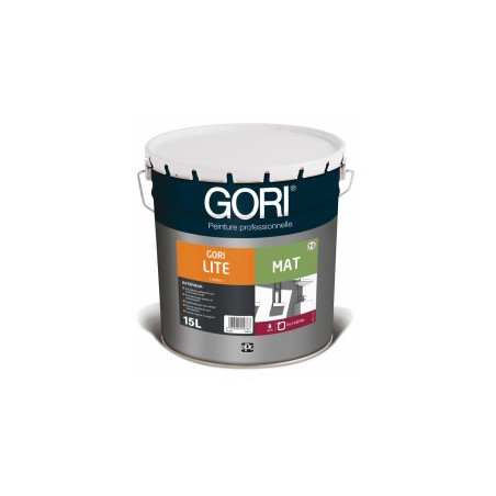 Peinture GORICLITE MAT - Blanc ou Teinté - 15L