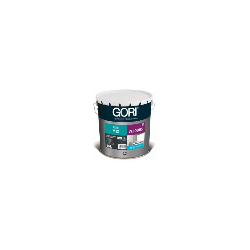 Peinture GORIMIX VELOURS - Blanc ou Teinté - 15L