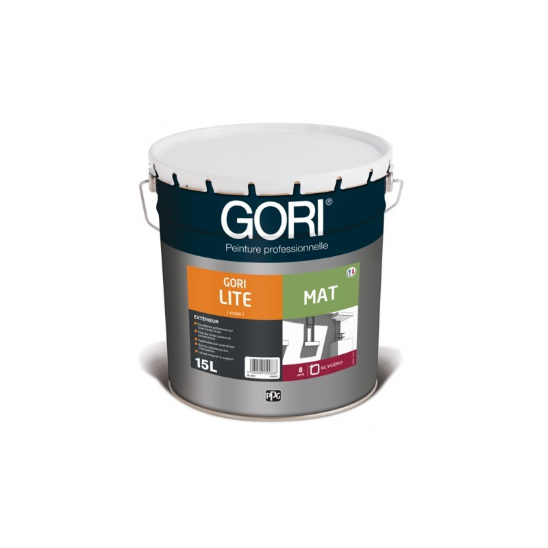 Peinture GORILITE MAT - Blanc ou teinté - 1L