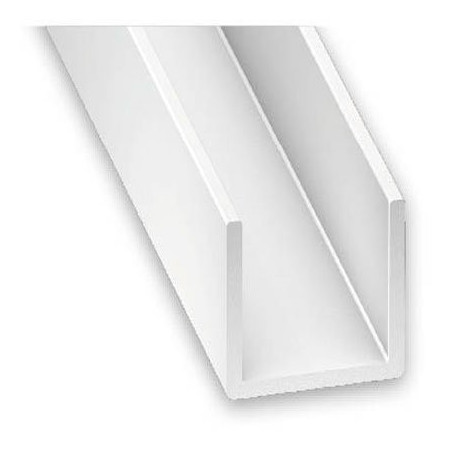 Cornière de rive u 20 blanc - bte 10 un