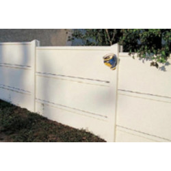 Plaque simple - grise