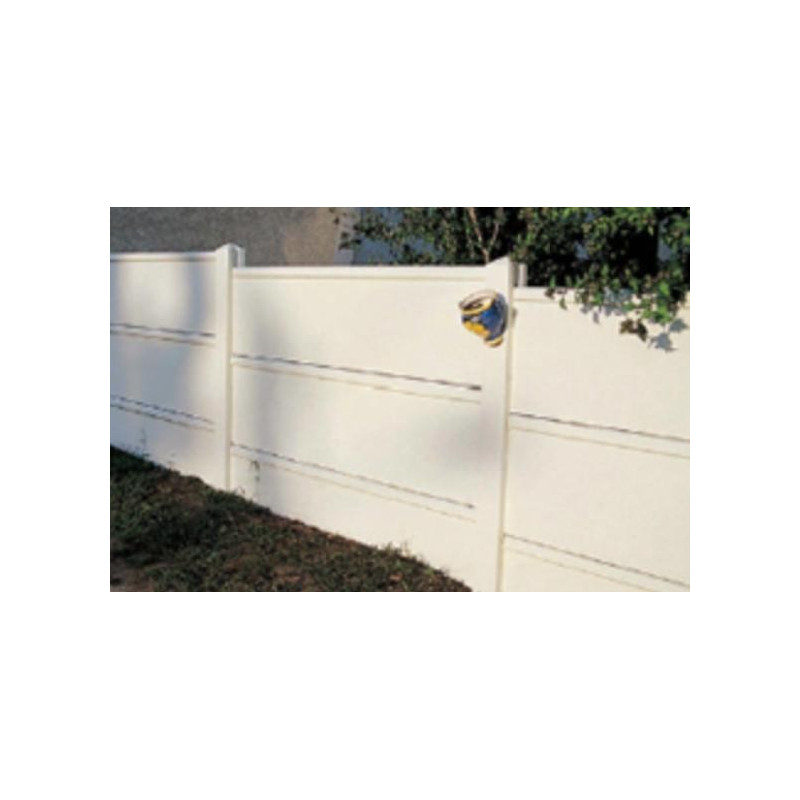 Plaque simple - grise