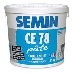 Colle-enduit joint CE78 pâte - seau 25KG