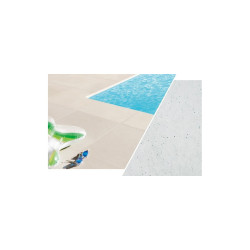 DALLE RUSTIQUE BULEE - ÉP. 4,5 CM - 50X50 CM- 12 M2  - TON SABLE - L'UNITE