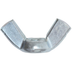 ECROU PAPILLON ZI FORME AMERIC. M 6 - 100 Pcs
