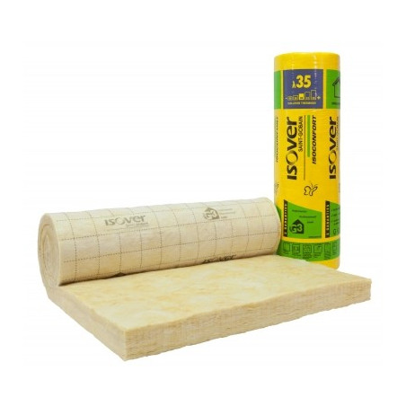 Isoconfort 35 - 140 mm revetu kraft - R. 4 - 4.80 m² par rlx