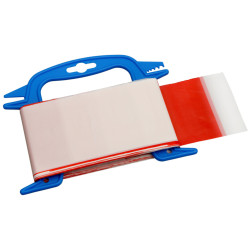 BANDE SIGNAL. PLAST. ROUGE/BLANC 50 M