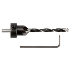 FORET POUR LAMES DE TERRASSE 4 MM - EMB. P.  AUTO FRAISAGE INCORPORE - 1 Pcs