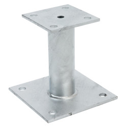 PIED DE POTEAU FIXE 100 X 150 X 5