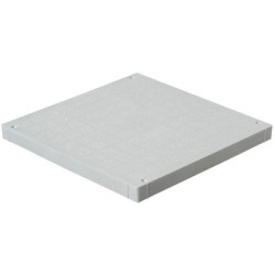 COUVERCLE POLYPROPYLENE 300X300 GRIS
