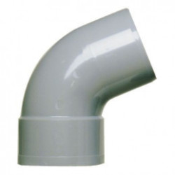 COUDE MXF 67 DEGRE  30 POUCES  DIAM.80 3.2MM GRIS