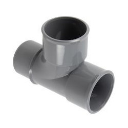 TE PIED DE BICHE MXF A 87 DEGRE 30 DIAM. 40 MM