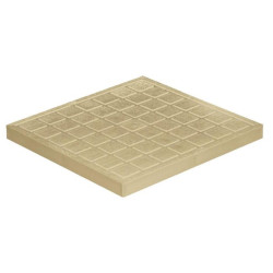 Tampon 20 x 20 (Couleur : sable)