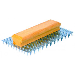 GRATTON TOLE POIGNEE PLASTIQUE ERGONOMIQUE 480 POINTES