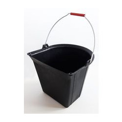 SEAU TALIAGOM 13L COTE PLAT POIGNEE + ERGOTS Anse 5,3mm