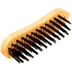 BROSSE METALLIQUE VIOLON 5 RANGS ACIER TREMPE