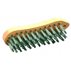 BROSSE METALLIQUE VIOLON 5 RANGS INOX