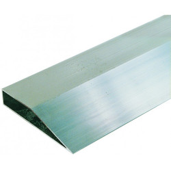 REGLE ALUMINIUM BISEAUTEE 100X18 -L 1,50M