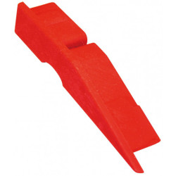EMBOUT DE REGLE ALUMINIUM BISEAUTEE (PAIRE)