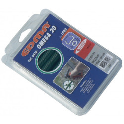 AGRAFES 20 MM VERTES (BOITE 1000)