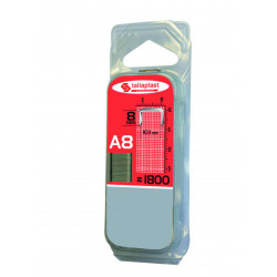 AGRAFES TYPE A 12MM (BLISTER DE 1200 PIECES)