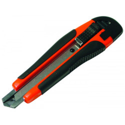 CUTTER PRO BI-MATIERE (LAME 18 MM SK2) (BLISTER)