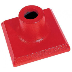 DAME CARREE 5KG 15X15CM ACIER FORGE (SANS MANCHE)
