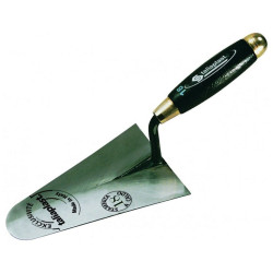 TRUELLE LISSEUSE BOUT ROND FORGEE 20CM MANCHE BOIS