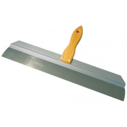 COUTEAU A ENDUIRE INOX MONTURE-MANCHE BOIS 60CM